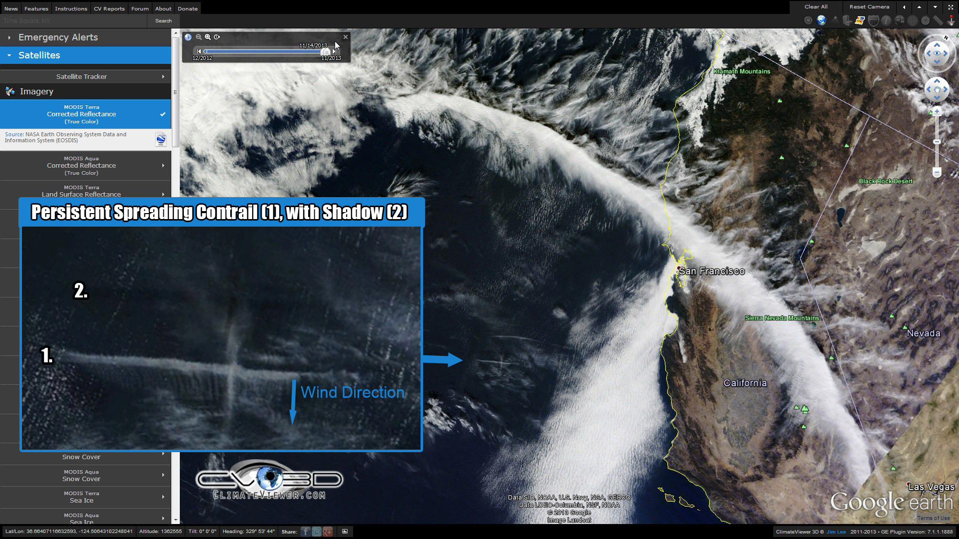 MODIS Terra Corrected Reflectance (True Color)