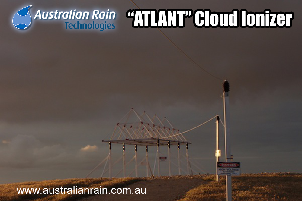 ATLANT Australian Rain Technologies cloud ionizer