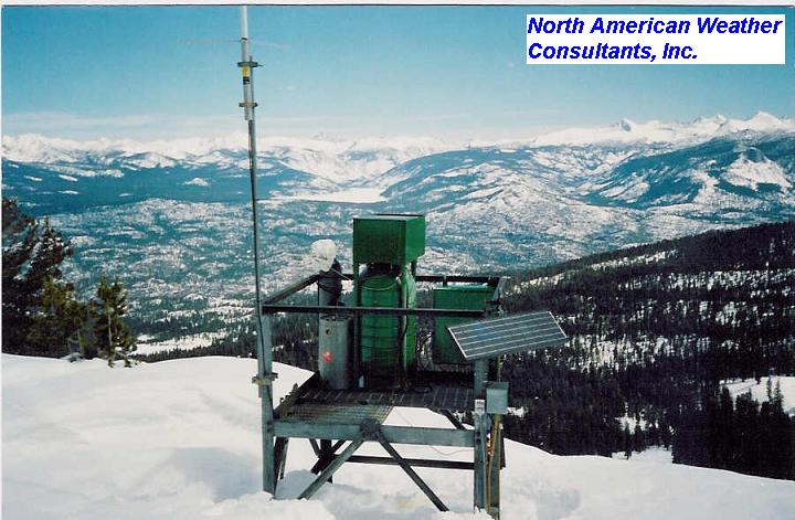 ekstern bakkebasert sølvjodid sky-seeding generator for fjelltopp snøpack augmentation nawc