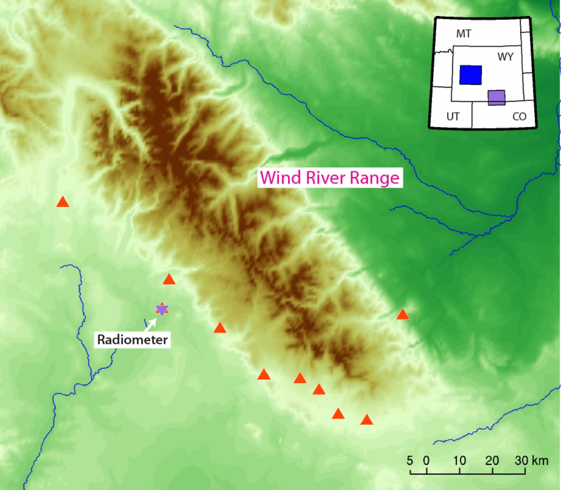 ground based cloud seeding generator map